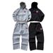 Men's Clothing Autumn/winter Men's Trendy Hooded Patch Print Sports Casual Comfortable Suit 007_viptrois.com