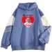 Spring And Autumn Color Block High-End New Got You Blocked Cool Internet Celebrity Long Sleeve Sweatshirt_viptrois.com