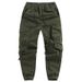 Men's All-Season Cargo Jogger Pants – Loose Fit, Plus Size, European & American Streetwear Style, Casual & Functional_viptrois.com