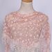 Spring And Autumn Floral Lace Korean Edition Triangle Headcloth Classic Breathable Hollow Solid Color Scarf_viptrois.com