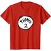 Camiseta Con El Emblema De Dr. Seuss Thing 2_viptrois.com
