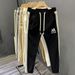 Men's Ice Silk Casual Pants Summer Thin Versatile Harem Sports Loose Fit Jogger Cargo Pants New Style_viptrois.com