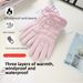 Winter Warm For Women, Cycling, Fleece-Lined, Thickened, Fashionable, Versatile, Outdoor Windproof, Water-Resistant,_viptrois.com