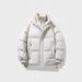 Nordmann Winter Loose Casual Korean Style Stand Collar Couple Versatile Top Two-Piece Unisex Jacket Warm Cotton Coat Trendy_viptrois.com