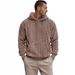 Men's Jacquard Double-Sided Velvet Hoodie – Premium Long Sleeve Sweatshirt (Grey/Black/Dark Brown/Apricot/Light Blue, Sizes S-XXXL)_viptrois.com