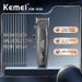 Electric Rechargeable Best Professional Cordless Barber Hair Clipper Trimmer KM-1856_viptrois.com