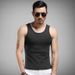 Men's Clothing Men's Vest Elastic Tight Milk Silk Solid Color Sports Vest Men's Summer Slim Fit Bodybuilding Bottoming Shirt_viptrois.com