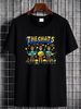 NEW The Chats Band Funny T-shirt Black Unisex Cotton Tee S-5Xl Q802 Soft Homme Top For Everyday Wear Comfortable Breathable Versatile Summer_viptrois.com