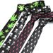 Halloween Cosplay Skull Party Unisex Student Accessories Printed 5cm Ghost Festival Tie_viptrois.com