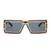 New European And American Fashion Retro Men's Metal Heavy Industry Cyberpunk Sunglasses Avant-garde Future Technology Sunglasses_viptrois.com