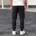 Men's Cargo Jogger Pants – Streetwear Utility Trousers With Adjustable Drawstring & Multiple Pockets_viptrois.com