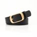 New Fashion Women's High-end Pin Buckle Simple Matching Jeans Suit Skirt Pants Belt_viptrois.com