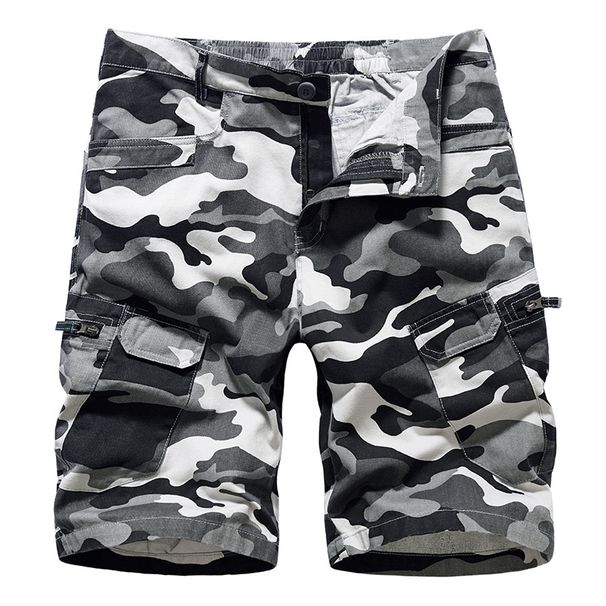 Man's clothing Men's cargo shorts camouflage baggy plus size casual men's quarter pants_viptrois.com