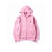 25 Spring Hooded Cardigan Sweater Fashion Small Logo Loose Large Size Youth Zipper Jacket_viptrois.com
