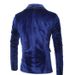 Men's Clothing Velvet Shiny Design Slim Suit Men's Jacket One Button Suit_viptrois.com