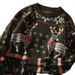 Christmas New Red Sweater Men's Winter Ins Loose And Versatile Casual Lazy Knitwear_viptrois.com