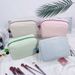 Makeup Tools & Accessories Embroidered Name Canvas Cosmetic Bag Large Capacity Portable Storage Bag Simple Wash Bag Ladies Handbag_viptrois.com
