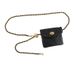 Small golden ball waist chain bag Women's diamond belt bag ins mini lightweight chain crossbody bag_viptrois.com