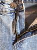 Men's Clothing Leg Elastic Summer New Blue Ripped Men's Versatile Simple Five Point Jeans_viptrois.com