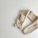 Children's scarf gloves winter cute cartoon men's and women's baby plush gloves and cashmere set_viptrois.com