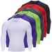 Men's Clothing fitness clothes men's running sports quick drying compression clothes high elastic tops basketball sports compression clothes_viptrois.com
