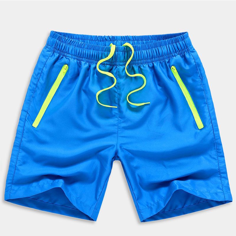 Men's Boxer Shorts Loose Casual Beach Pants Double-Layer Swimsuit Anti-Embarrassment Hot Spring Swimming Trunks_viptrois.com