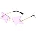 Half Angle Star Sunglasses - Creative Frameless & Polygonal Design (Women's Dance & Ocean Style)_viptrois.com