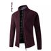 Loom Cross-Border Foreign Trade Men's European Size Thickened Long Sleeve Knitted Sweater Casual Outdoor Sports Cardigan_viptrois.com