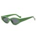 Oval Cat Eye Sunglasses For Women – Small UV400 Frame, HD Lenses, European & American Fashion Style_viptrois.com