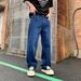 Streetwear Essential Straight Leg Jeans For Men – Vintage Washed Relaxed Fit Denim Pants (Black/Blue, S-3xl)_viptrois.com