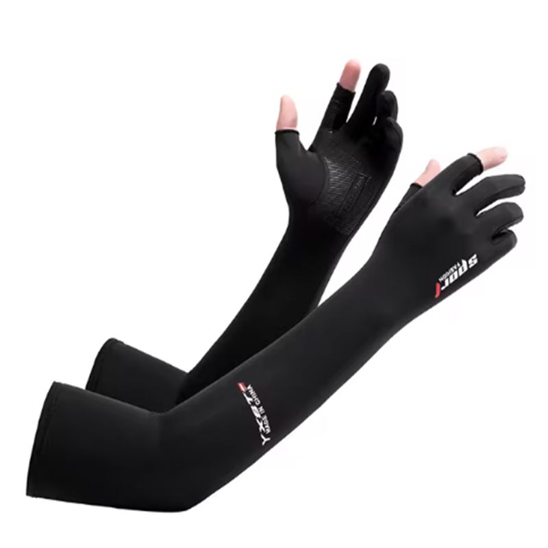 Sommer Herren Und Damen Fahren Sonnenschutz Armabdeckungen Radfahren Sporthandschuhe Lange Ärmel Atmungsaktive Ärmel Coole Handschuhe_viptrois.com
