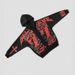 Men's Y2K Millennium Style Distressed Digital Print Hoodie with Cross Loose Sleeves And Zip up for Casual Wear_viptrois.com
