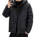 New Winter Down Youth, Students' Warm Clothes, Hooded Jacket, Men's Fashionable Casual Bread Jacket_viptrois.com