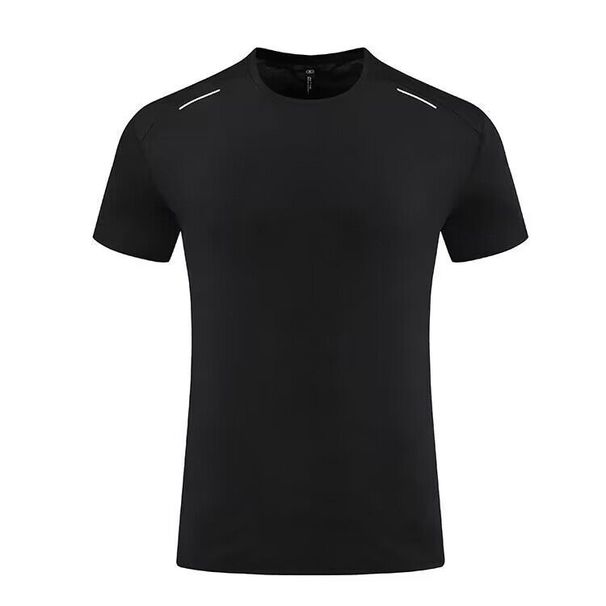 Men's Clothing Sports Quick-Drying Clothes T-Shirt Training Running Fitness Clothes Ice Silk Short Sleeves Loose Breathable Round Neck_viptrois.com