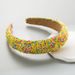 European and American New Sponge Fashionable Wide Edge Headband for Girls, Versatile Wide Edge Headwear Suitable for Parties Or Shopping_viptrois.com