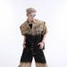 Men's Clothing Retro Trend Washed Gradient Short Sleeved Jacket, Handsome Design Jeans Suit For Men Ins_viptrois.com