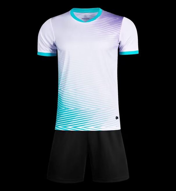 Men's Clothing children's student sports short-sleeved training customized football uniforms suits men's and women's team competition uniforms_viptrois.com