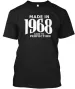 Made In 1968 T-Shirt Mens Womens Tees Top_viptrois.com