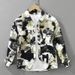 Vintage Printed Long Sleeved Shirt, Men's New Versatile Artistic Casual Loose Top_viptrois.com