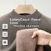 Basic Men's Sweater Half Turtleneck Fleece Lined Thickened Casual Versatile Base Knitwear For Men Dad's Outfit_viptrois.com