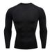 Men's Clothing For Men Long Sleeved Running Basketball Sports Training Bottoming Clothes T Shirt Tights High Elastic Quick Drying Compression Clothes_viptrois.com