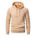 2025 Autumn And Winter New Fashionable Color Plus Size Pullover Hooded Casual Hoodie Men's Trend_viptrois.com