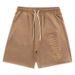 Men's Heavyweight Elastic Waist Casual Shorts High Street Trendy Brand Loose Fit Straight Leg Five Point Pants Summer_viptrois.com