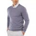 Pure 2025 Foreign Trade Men's Round Neck Sweater Solid Color Casual Autumn Winter Pullover Business Knitwear Base Shirt In_viptrois.com