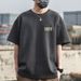 Extra large size 300 Jin 1977 cotton short-sleeved T-shirt men's top suede summer loose top half-sleeved fat trendy brand_viptrois.com