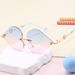 Cross Border Children's Fashion Sunglasses For Boys And Girls Baby Red Heart Sunglasses Trendy Internet Celebrity Street Shooting Sunglasses_viptrois.com