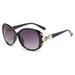 Women's Glasses New Big Brand Sunglasses For Women Fashionable High End Slimming Fashion Anti Ultraviolet Driving Sunglasses_viptrois.com