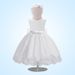 Infant And Young Children's Dress Lace Color Matching Baby One Year Old Dress Bow Clothing Manufacturer_viptrois.com