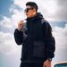 Large Size Lamb Wool Jacket Men's Autumn Brand Fat Man Fattened And Enlarged Loose Casual Fleece Hooded Jacket_viptrois.com