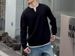 V-neck Sweater For Men In Winter, Knitted Sweater Top, Outerwear, Inner Layer_viptrois.com